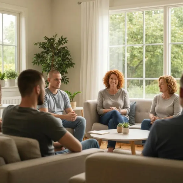 A Person In A Serene Setting Reflecting On Emotional Healing In Addiction Recovery