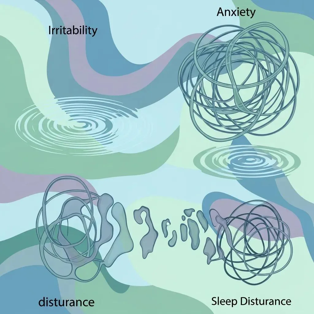Illustration Of Common Marijuana Withdrawal Symptoms