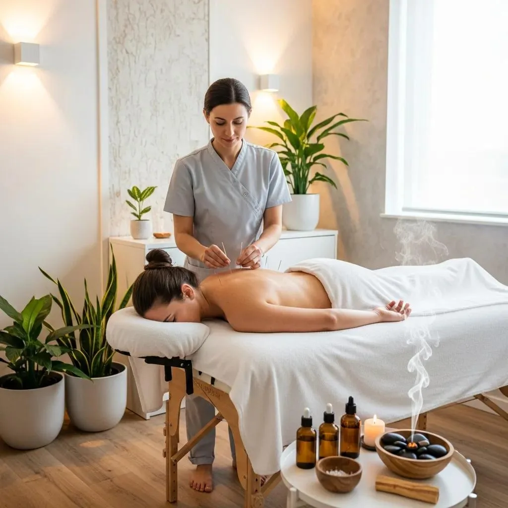 Holistic Addiction Treatment: Mind, Body, Spirit Acupuncture Treatment In A Calming Setting To Support Holistic Recovery