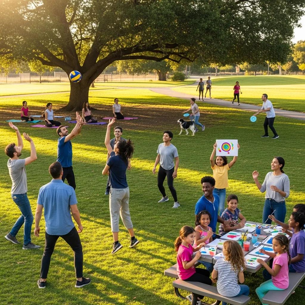 Recreational Activities In Addiction Treatment Diverse group engaging in recreational activities, including volleyball and art projects, illustrating the core benefits of therapeutic recreation in addiction recovery at BetterChoice Treatment Center.