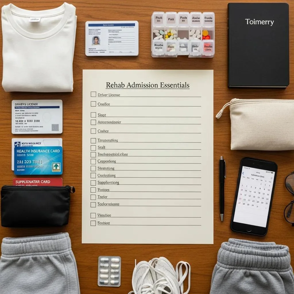 Packed Essentials For Admission Day—Id, Insurance, Medications