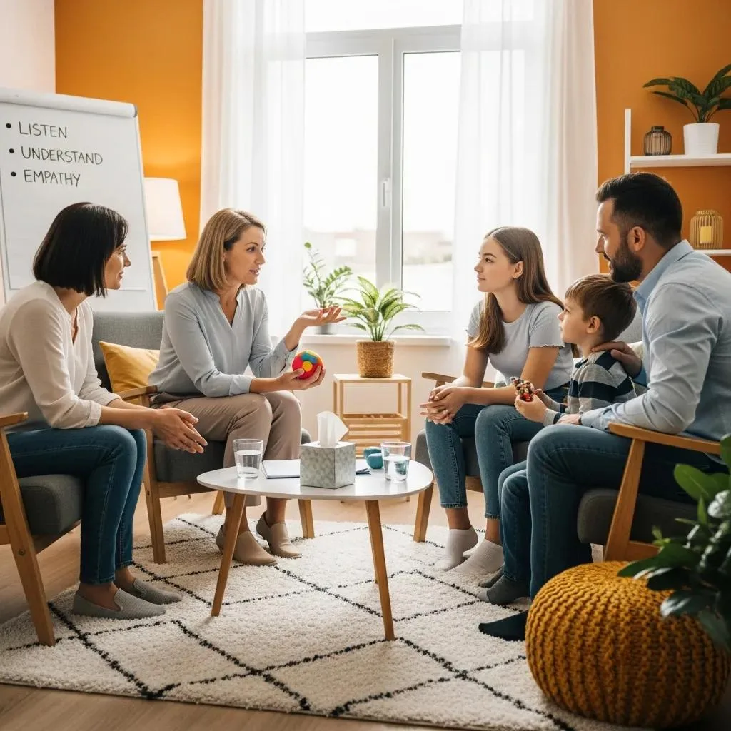 Addiction Treatment &Amp; Rehab Henderson, Nevada Family Counseling At A Treatment Program In Henderson — Support, Communication, And Education