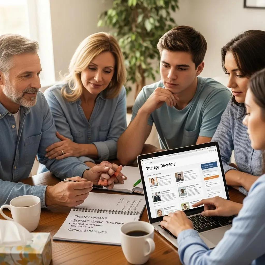 How To Choose A Therapist For Addiction Recovery Family Meeting To Discuss Support Strategies For A Loved One In Recovery