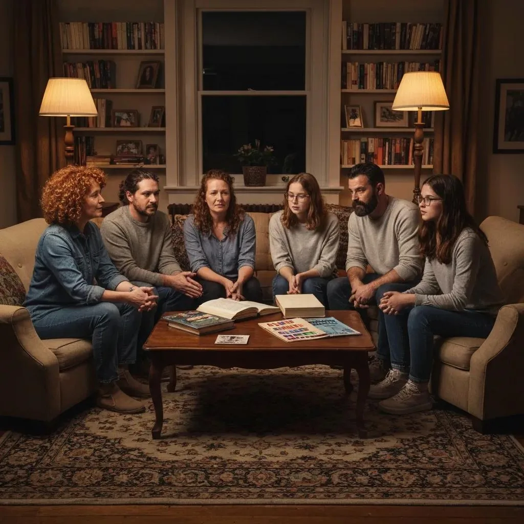 Family Meeting To Plan Supportive Steps For An Lgbtq+ Loved One’s Recovery