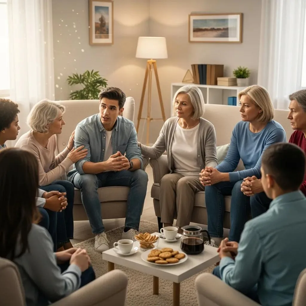 Family Support Group Meeting In Las Vegas Offering Connection And Practical Guidance