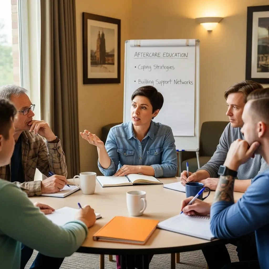 Peer-Led Recovery Workshop Where Participants Practice Real-Life Skills