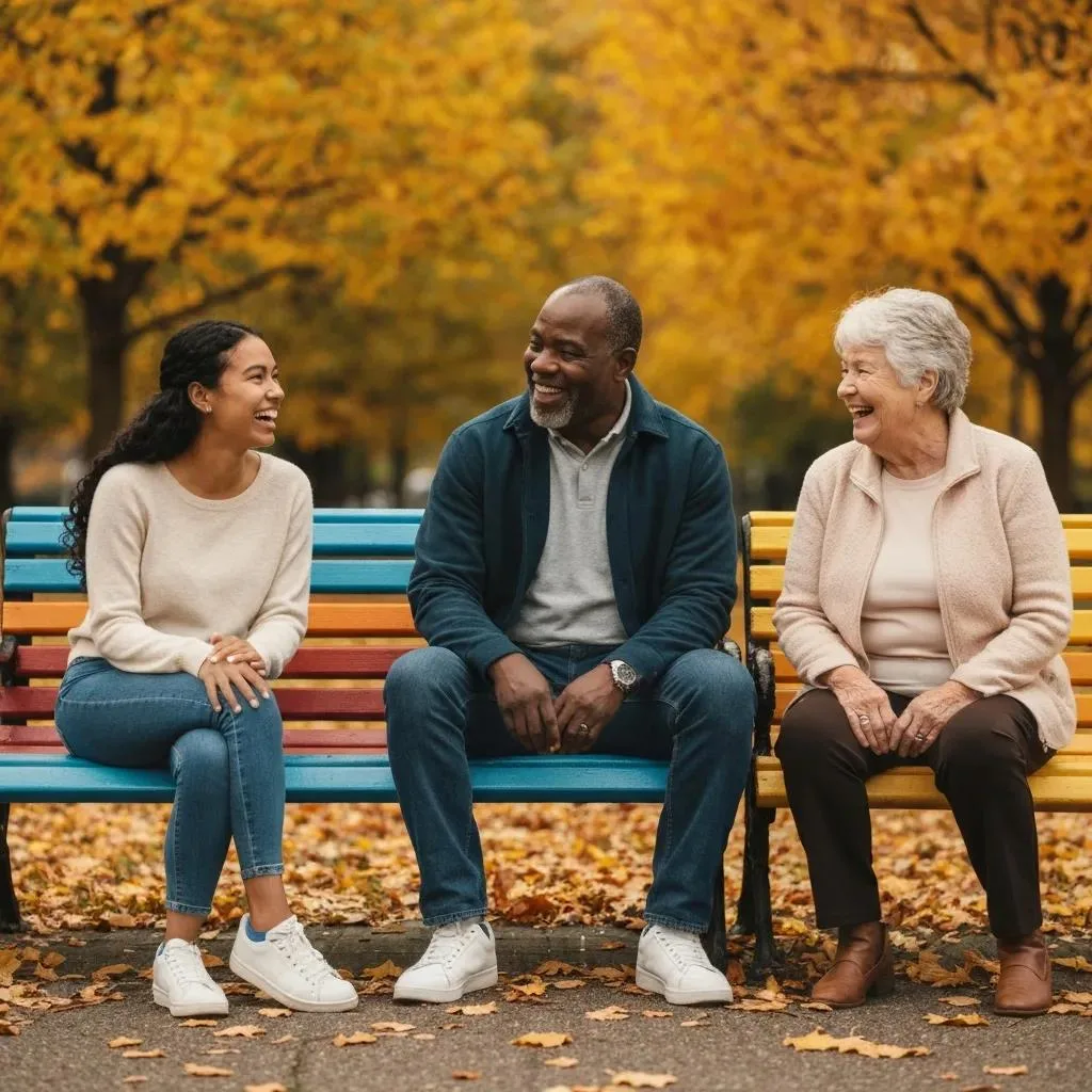 Managing Holiday Stress To Prevent Addiction Relapse Friends Spending Time Together Outdoors, Showing How A Strong Support System Can Protect Holiday Sobriety