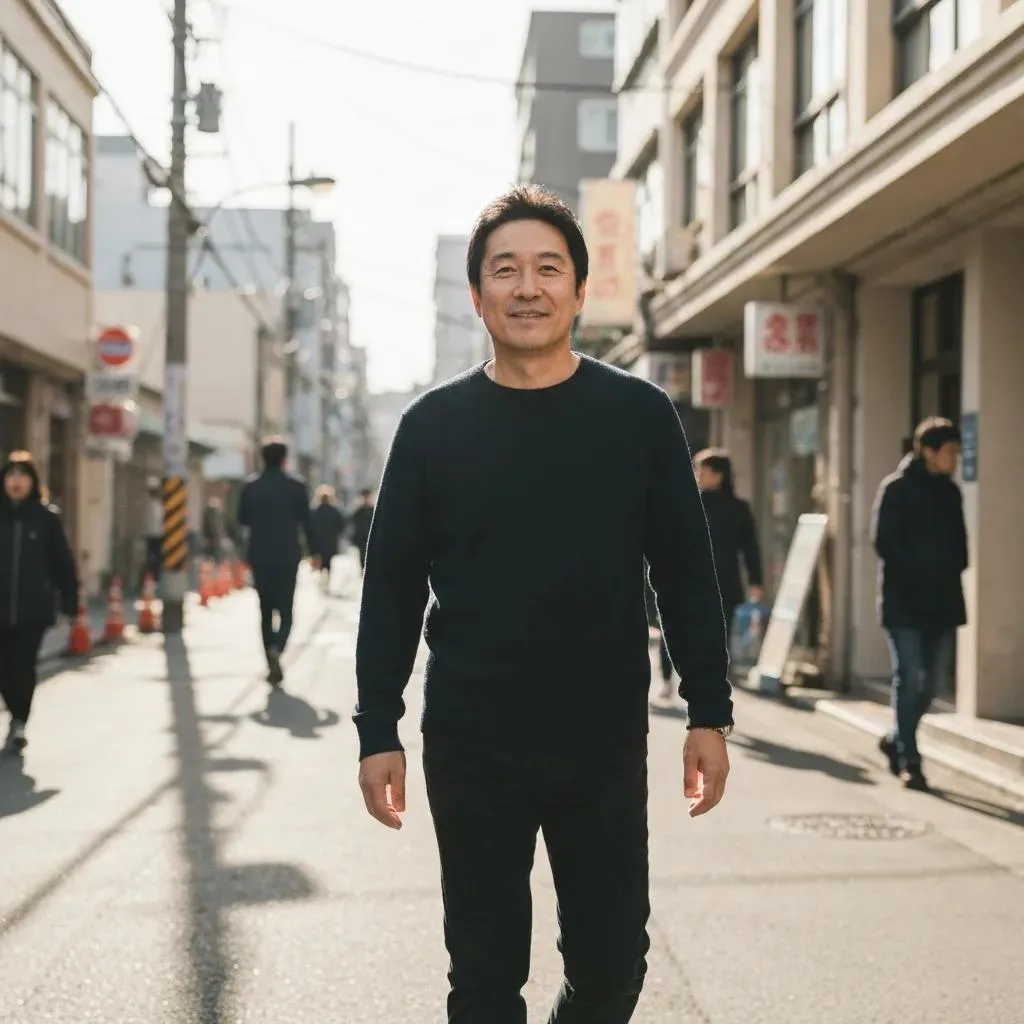 Small Group Practicing Walking Meditation In A Park