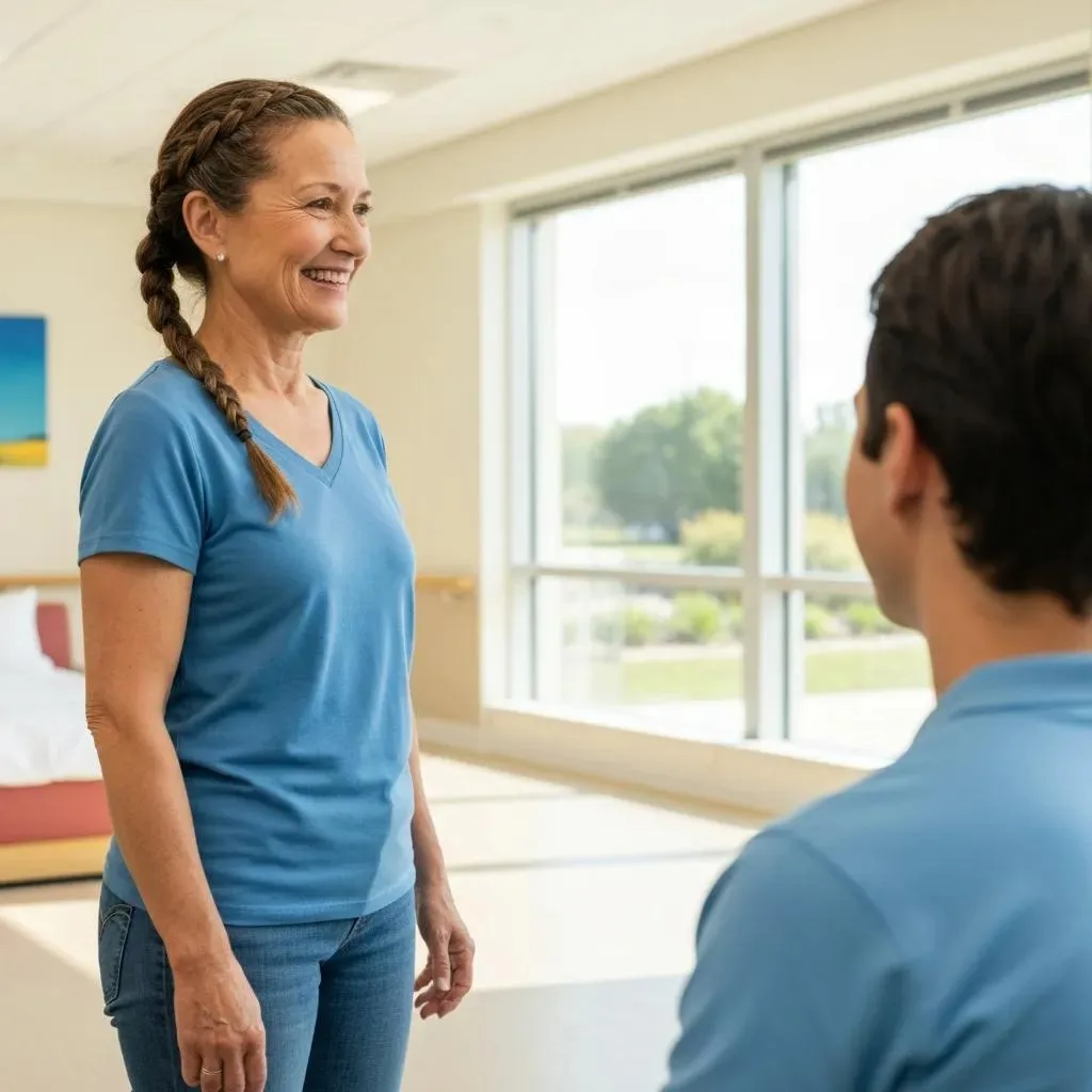 Inpatient Group Therapy Session In Las Vegas, Highlighting Peer Support And Guided Therapy