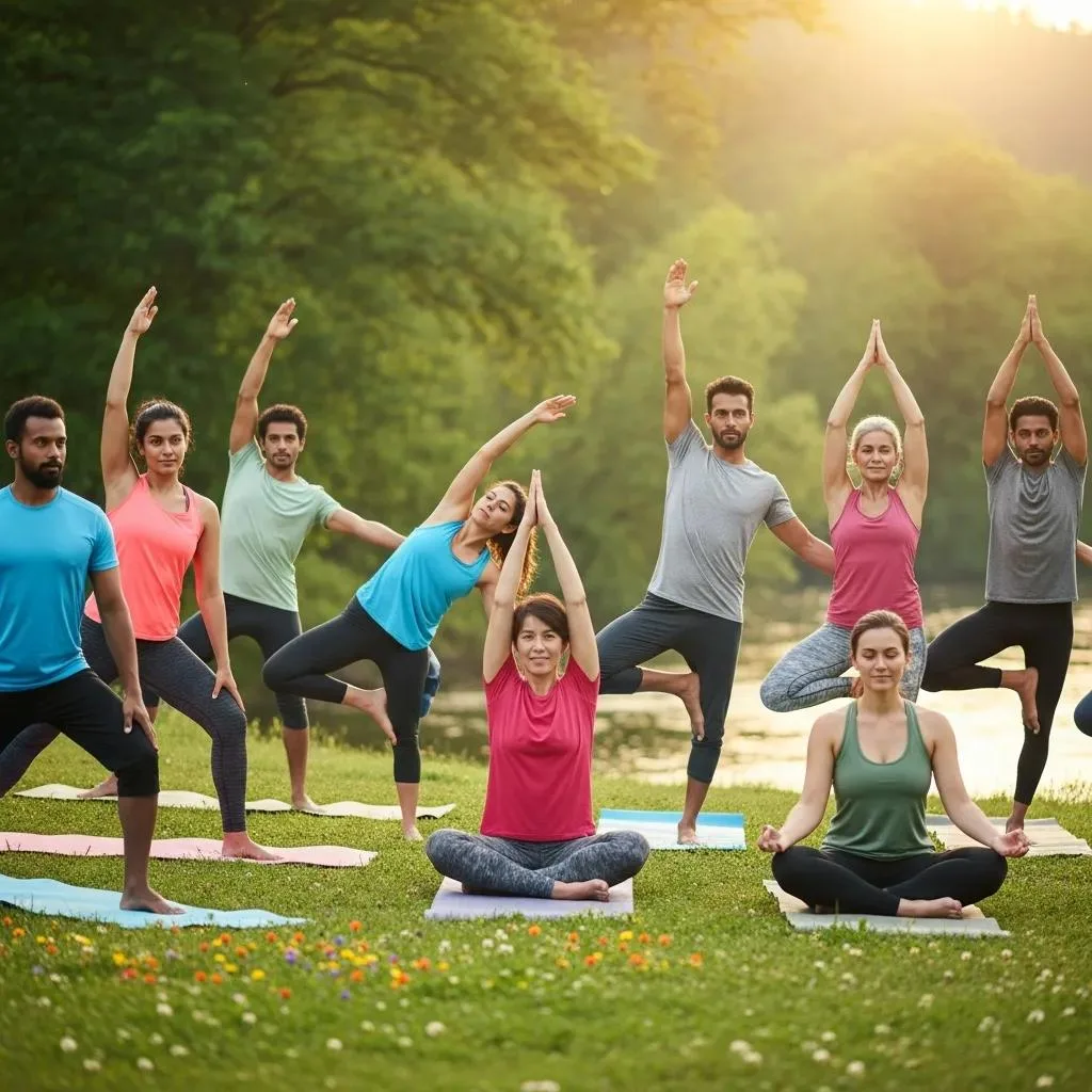 Holistic Addiction Treatment: Mind, Body, Spirit Outdoor Group Yoga Session Supporting Mind‑Body‑Spirit Integration In Recovery