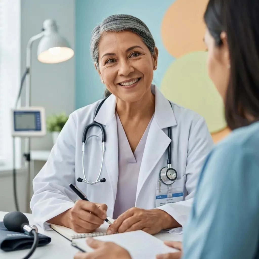 Healthcare professional engaging with a patient during addiction treatment, fostering trust through personalized care and clinical oversight.
