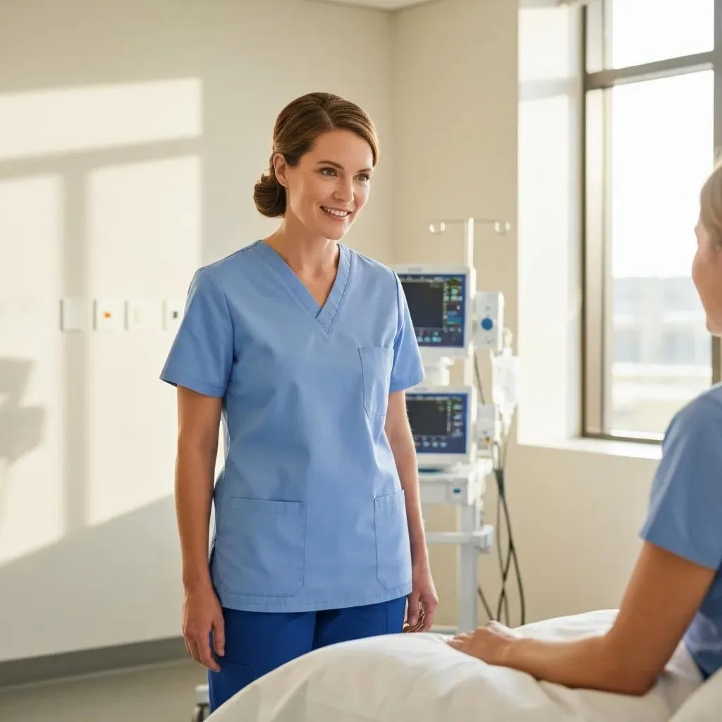 Healthcare Professional Supporting A Patient During Medically Supervised Marijuana Detox