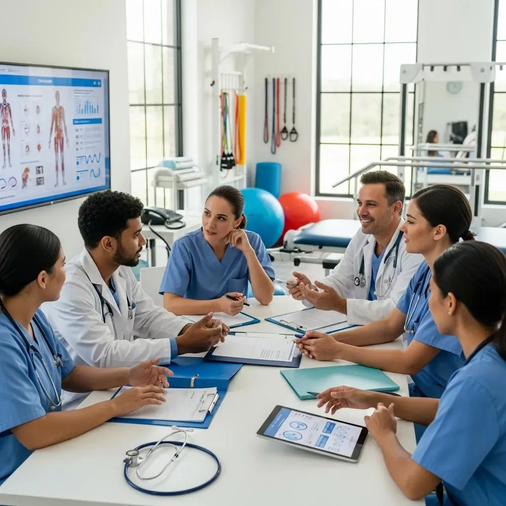 Healthcare Professionals Collaborating On A Coordinated Dual Diagnosis Care Plan At Betterchoice