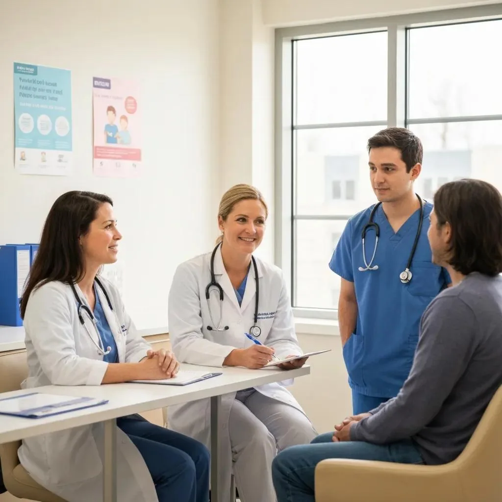 Understanding Mental Health Support Services In Las Vegas Medical Team And Patient Discussing Integrated Treatment Plans For Co-Occurring Conditions