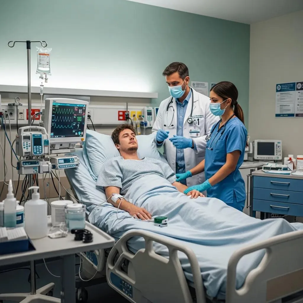 Safe Opioid Detox &Amp; Withdrawal Management In Nevada Healthcare Team Managing Fentanyl Detox With A Patient, Highlighting Safety And Professional Care