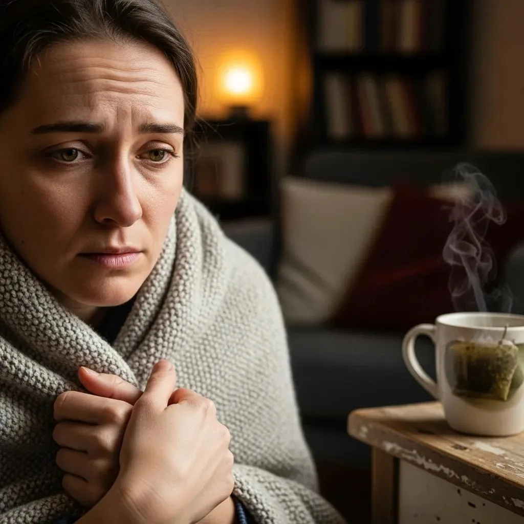 Person Experiencing Stimulant Withdrawal In A Supportive Clinical Setting