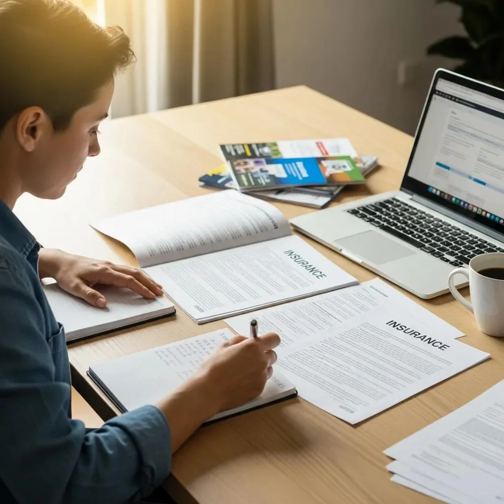 Individual Therapy In Addiction Treatment Person Reviewing Insurance Paperwork To Understand Coverage For Addiction Therapy