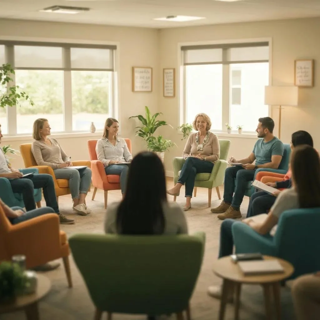 Inpatient Group Therapy In A Welcoming Clinical Environment