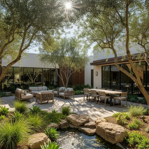 Blogs Modern Addiction Treatment Center In Southern Highlands, Nevada, Showcasing A Peaceful Outdoor Area For Recovery