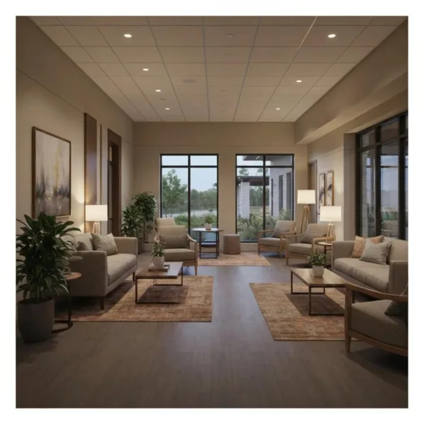 Blogs Modern Inpatient Alcohol Rehab Facility With A Calming Environment And Comfortable Seating