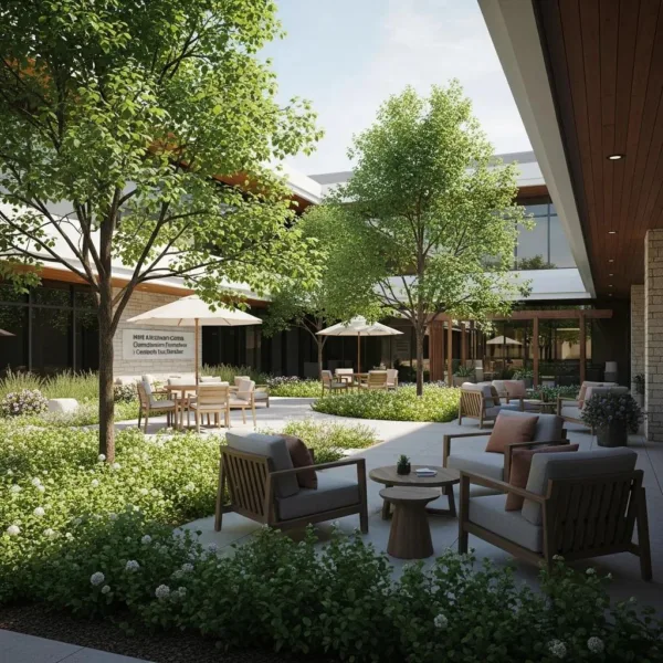 Modern Rehabilitation Center In Centennial Hills, Nevada, Symbolizing Hope And Recovery For Cannabis Use Disorder