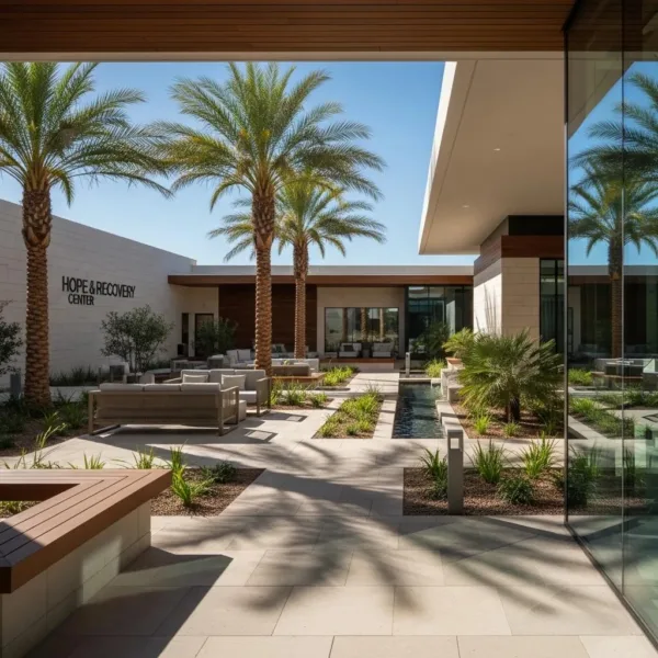 Blogs Modern Rehabilitation Center In Las Vegas With Serene Outdoor Space Promoting Recovery