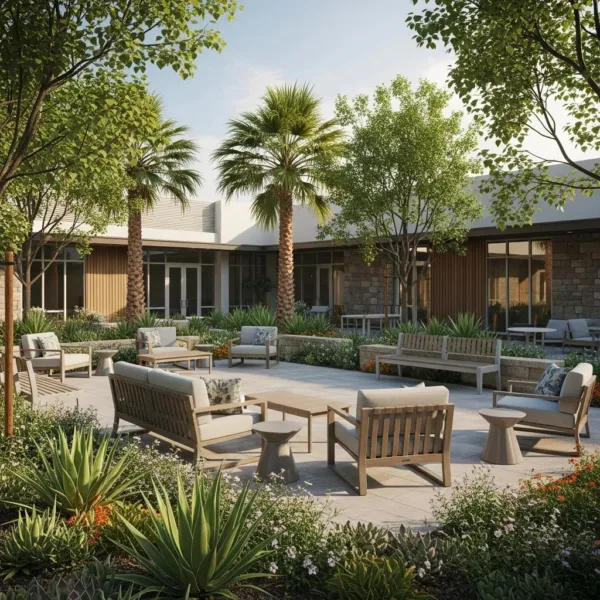 Blogs Modern Rehabilitation Center In Las Vegas With Serene Outdoor Space Promoting Recovery And Hope