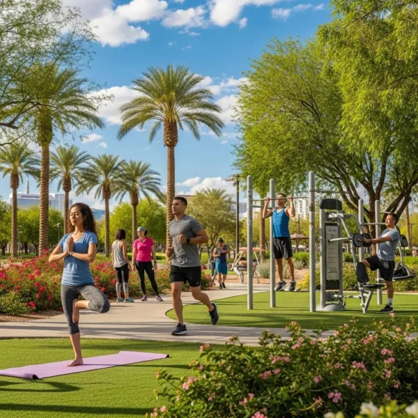 Outdoor Activities In Las Vegas Parks Promoting Health And Wellness