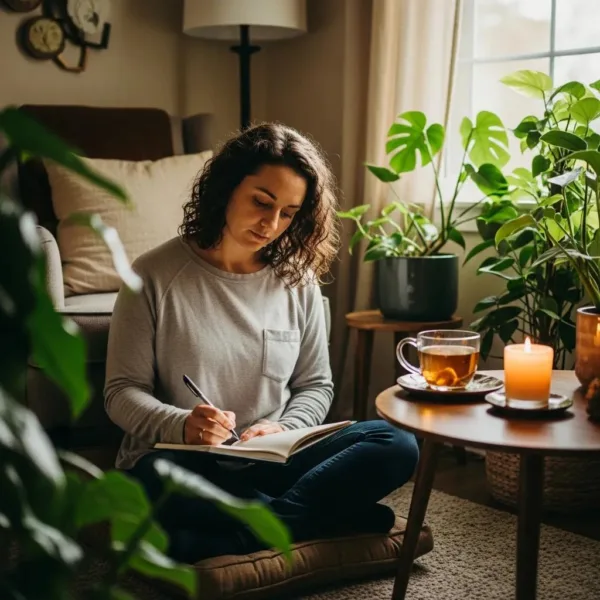 Blogs Person Practicing Mindfulness In A Calming Environment, Symbolizing Relapse Prevention And Self-Care