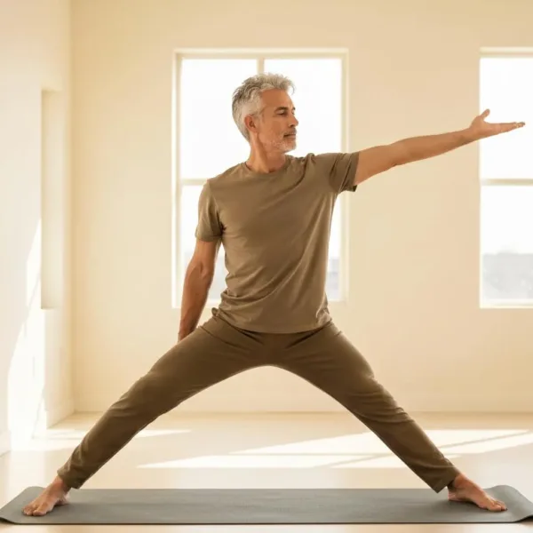 Blogs Person Practicing Walking Meditation In A Peaceful Natural Environment, Highlighting Mindfulness And Grounding