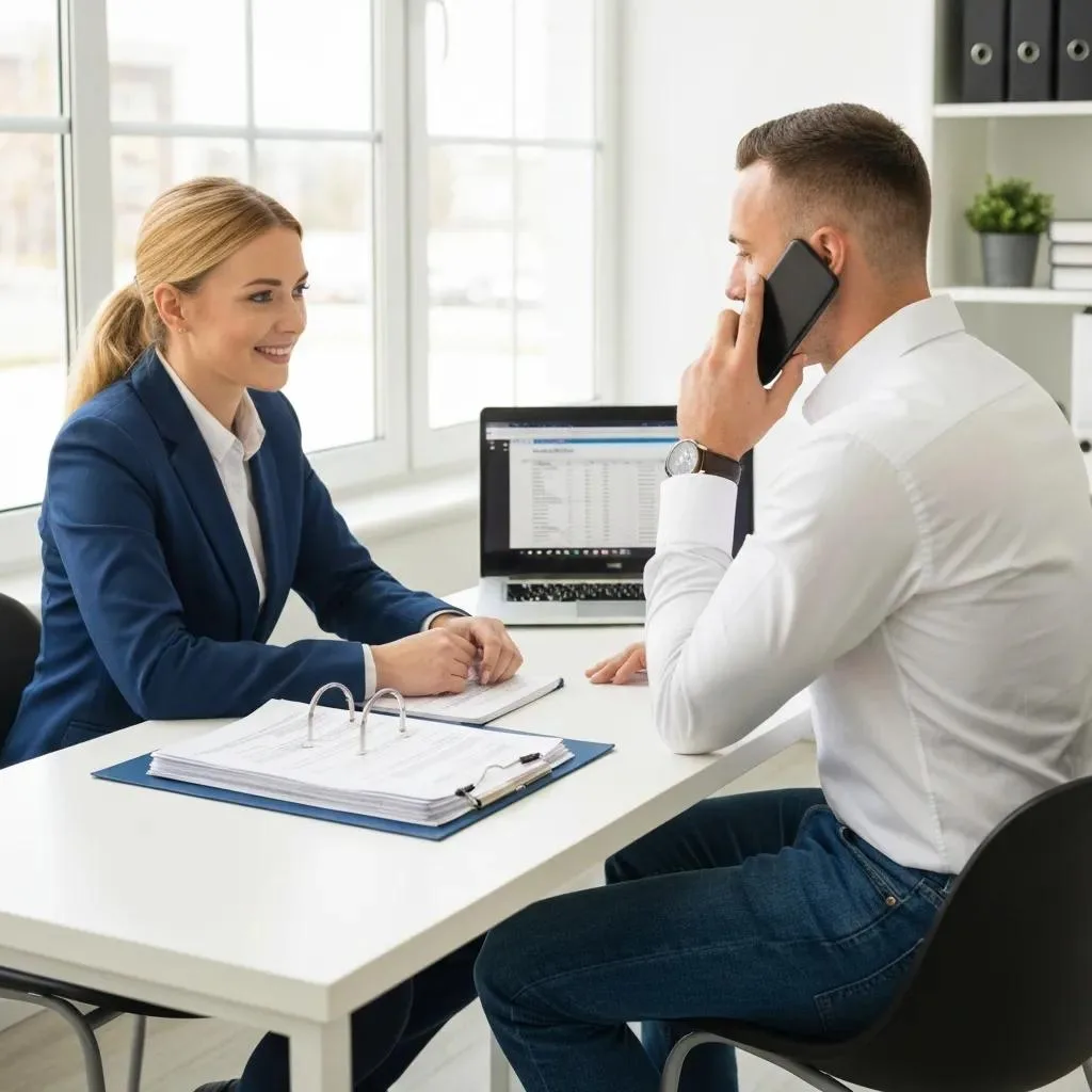 Understanding Costs: Financing Options For Top Las Vegas Addiction Treatment Centers Explained Person On The Phone Verifying Insurance Benefits For Addiction Treatment With Documents And A Laptop On The Desk