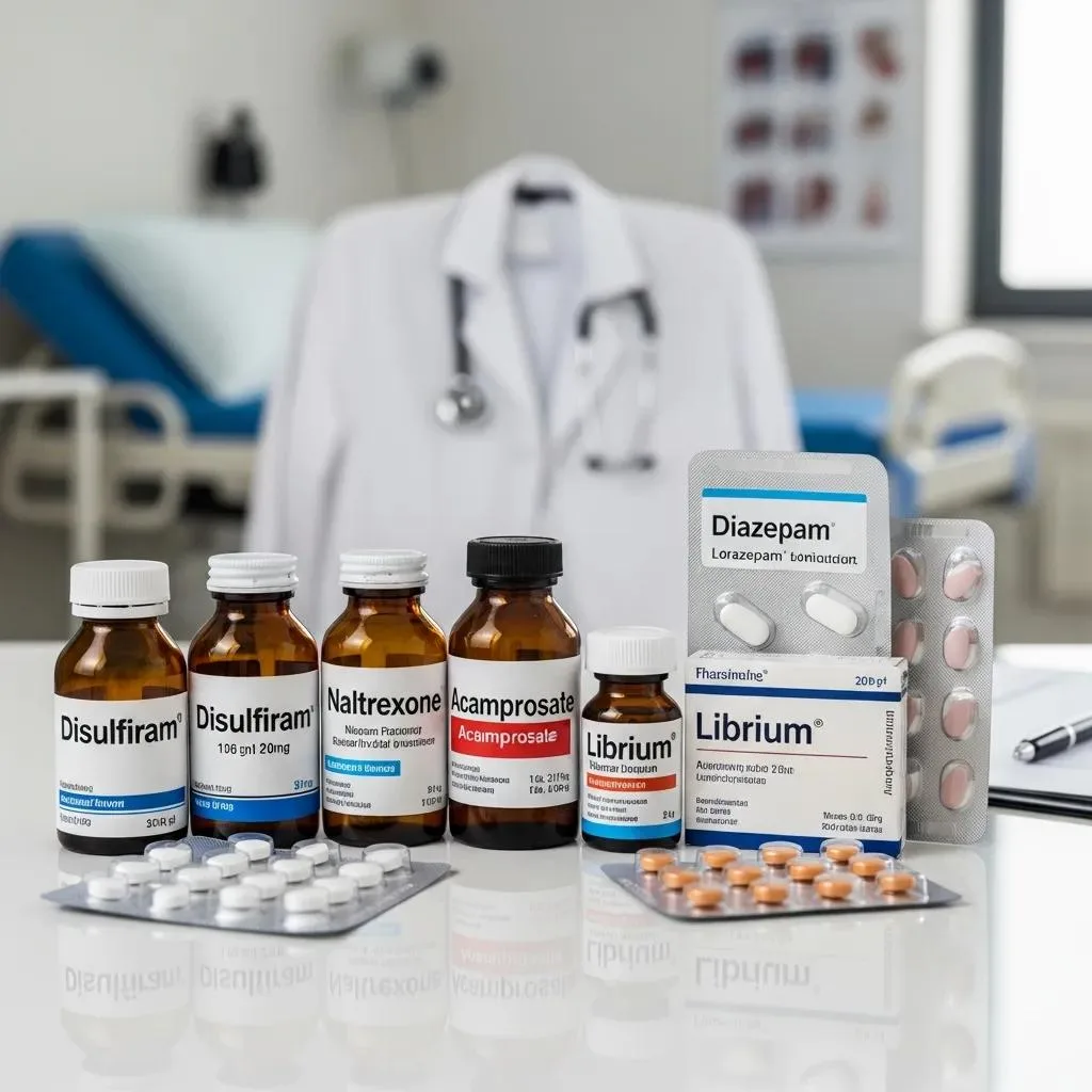 Medication Options Commonly Used During Alcohol Detox In A Clinical Setting