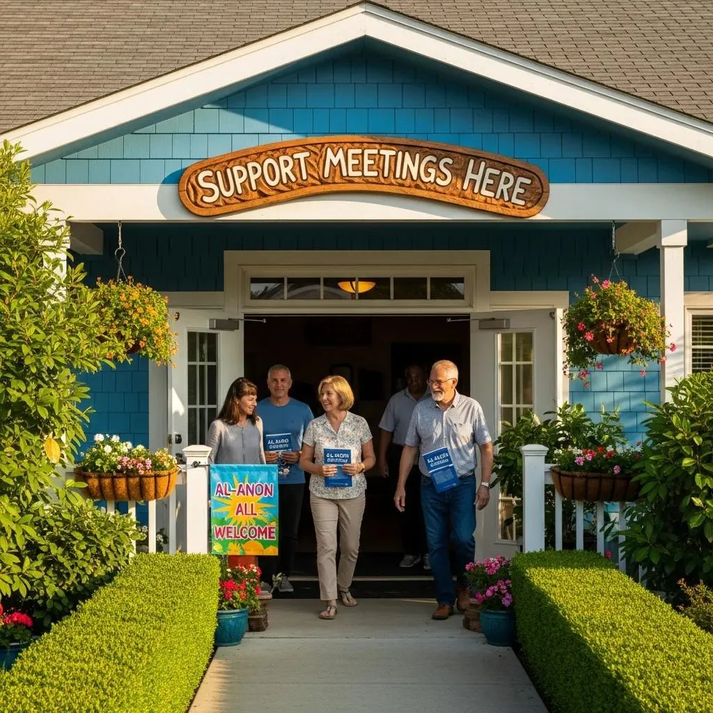 Community Center Entrance Where Al‑Anon Meetings Are Held