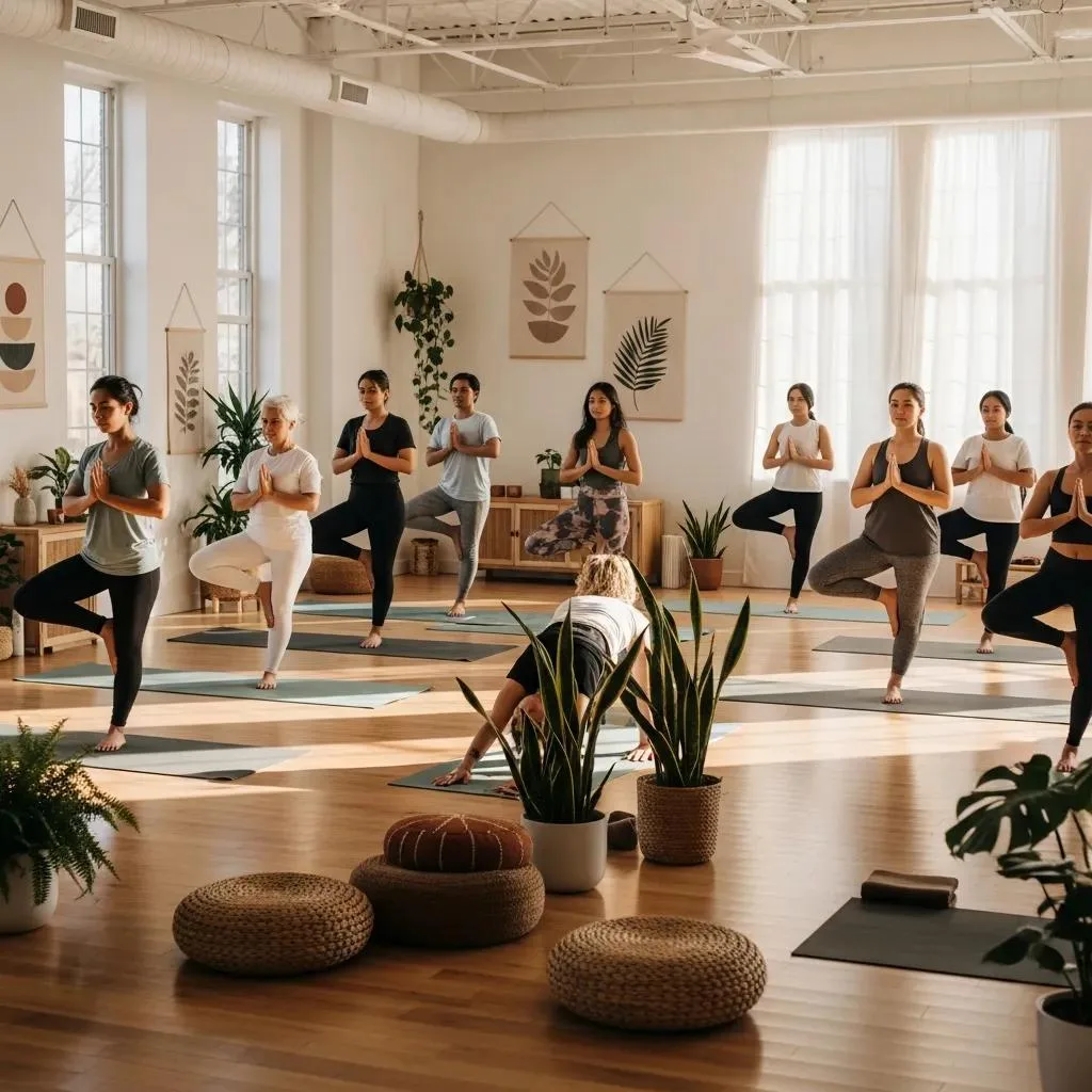 Yoga Session As Part Of Holistic Supports Offered Alongside Medication‑Assisted Treatment To Improve Wellbeing