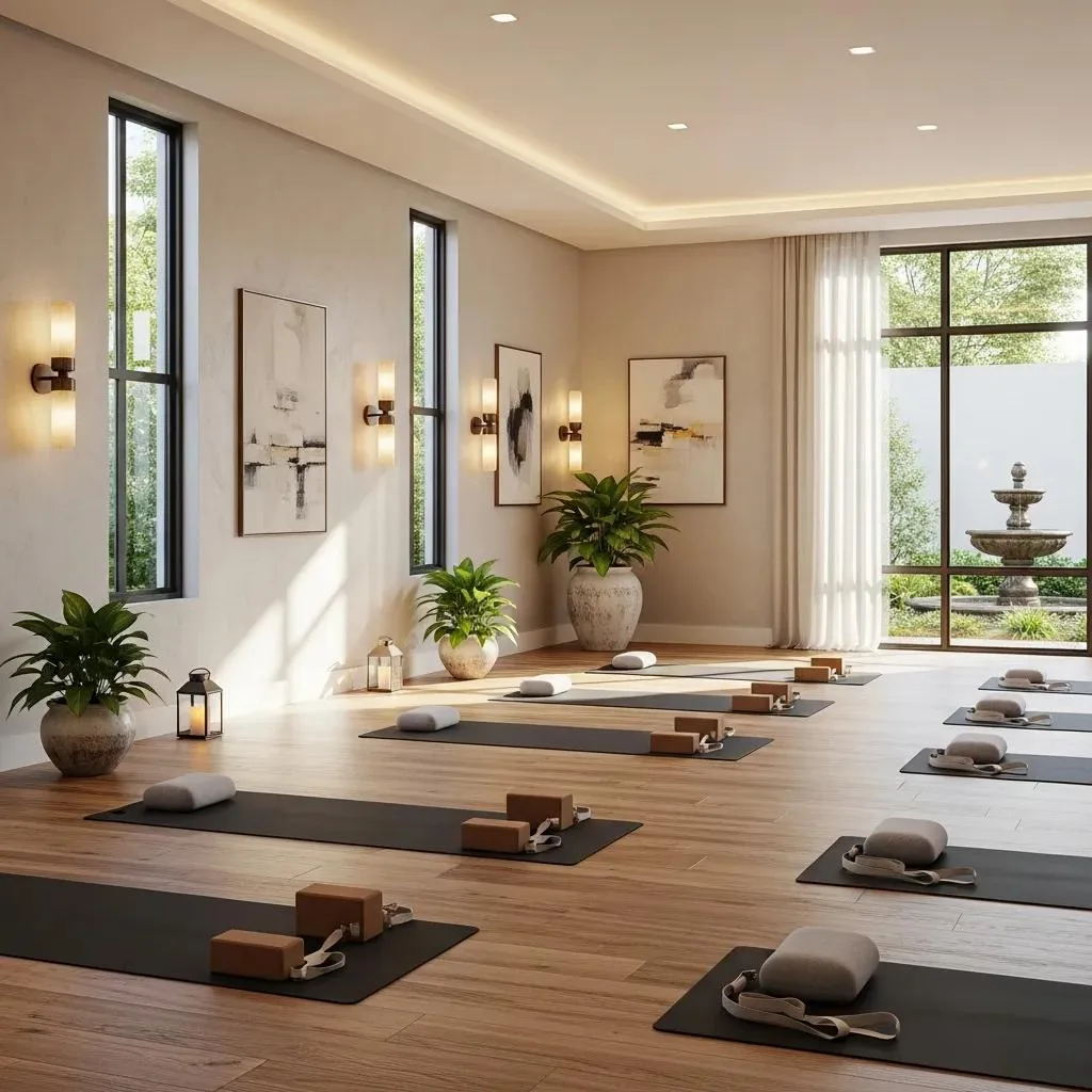 Yoga Studio At Betterchoice Treatment Center, Highlighting Luxury Amenities For Holistic Healing